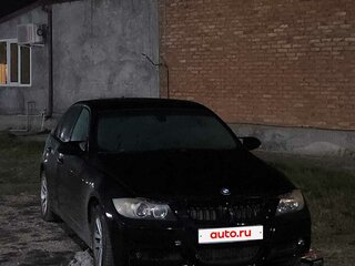 2007 BMW 3 серии 320i V (E90/E91/E92/E93), чёрный, 800000 рублей, вид 5