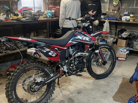 2024 Motoland XR300, красный, 130000 рублей, вид 1