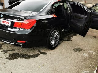 2011 BMW 7 серии Long 750Li xDrive V (F01/F02/F04), чёрный, 1250000 рублей, вид 5