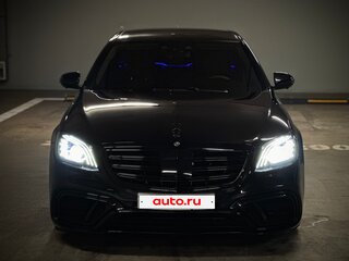 2018 Mercedes-Benz S-Класс 400 d Long VI (W222, C217) Рестайлинг, чёрный, 5050000 рублей, вид 3