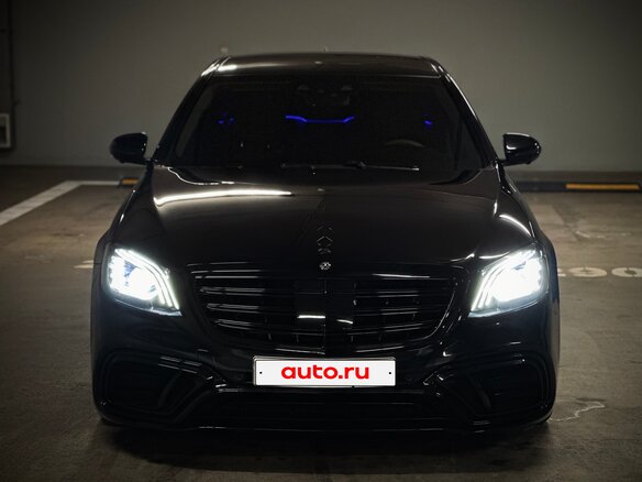 2018 Mercedes-Benz S-Класс 400 d Long VI (W222, C217) Рестайлинг, чёрный, 5050000 рублей - вид 2
