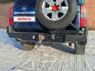 2007 Nissan Patrol V (Y61) Рестайлинг, синий, 1750000 рублей, вид 4