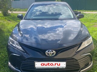 2021 Toyota Camry US Market VIII (XV70) Рестайлинг, чёрный, 3150000 рублей, вид 1