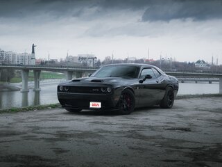 2019 Dodge Challenger SRT Hellcat III Рестайлинг 2, чёрный, 6700000 рублей, вид 4