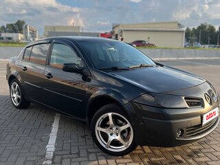 2008 Renault Megane II Рестайлинг, чёрный, 720000 рублей, вид 3