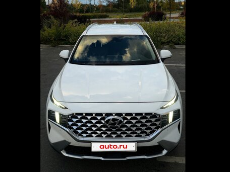 2021 Hyundai Santa Fe IV Рестайлинг, белый, 3550000 рублей, вид 2