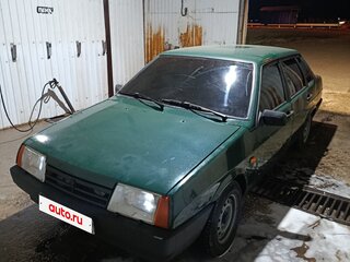 1997 Lada (ВАЗ) 21099, зелёный, 70000 рублей, вид 3