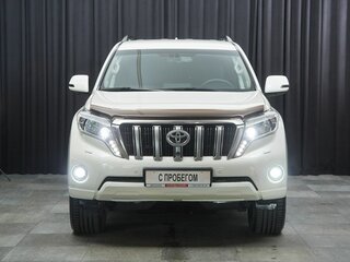 2014 Toyota Land Cruiser Prado 150 Series Рестайлинг 1, белый, 3600000 рублей, вид 2