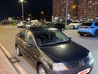 2006 Renault Logan I, чёрный, 289000 рублей, вид 3