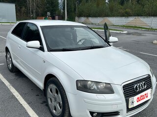2007 Audi A3 II (8P) Рестайлинг 1, белый, 630000 рублей, вид 5
