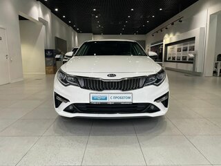 2018 Kia Optima IV Рестайлинг, белый, 1850000 рублей, вид 2