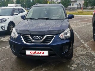 2013 Chery Tiggo (T11) I Рестайлинг (FL), синий, 450000 рублей, вид 1