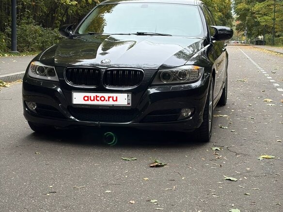 2011 BMW 3 серии 318i V (E90/E91/E92/E93) Рестайлинг, чёрный, 950000 рублей - вид 2