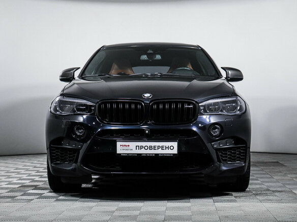2018 BMW X6 M II (F86), чёрный, 3920400 рублей - вид 1