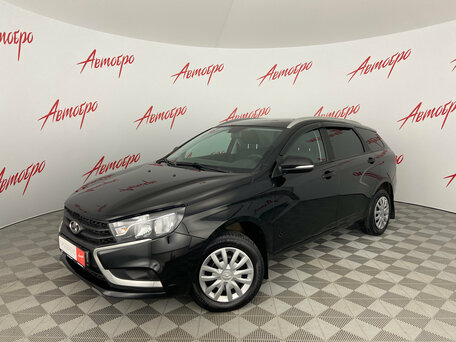 2021 Lada (ВАЗ) Vesta SW I, чёрный, 1099000 рублей, вид 1