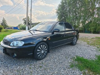 2006 Kia Spectra I Рестайлинг 2, чёрный, 259000 рублей, вид 4