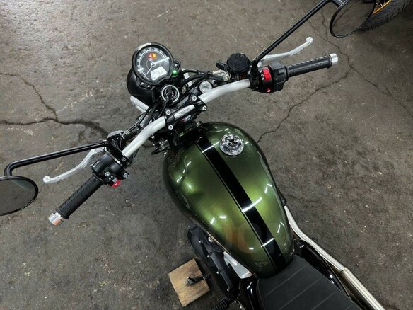 2023 Triumph Scrambler, зелёный, 1150000 рублей - вид 11