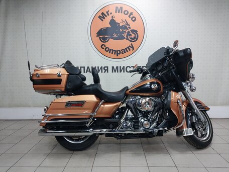 2007 Harley-Davidson Electra Glide, оранжевый, 869000 рублей, вид 1