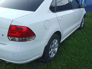 2012 Volkswagen Polo V, белый, 685000 рублей, вид 4