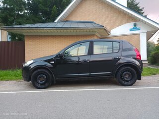 2010 Renault Sandero I, чёрный, 540000 рублей, вид 2