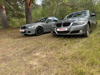 2009 BMW 3 серии 325xi V (E90/E91/E92/E93) Рестайлинг, серый, 1270000 рублей, вид 3