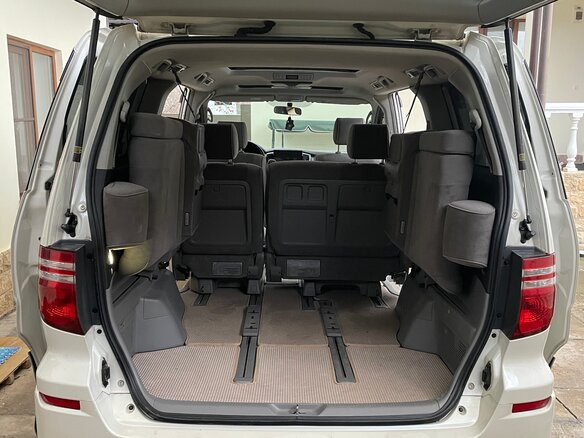 2006 Toyota Alphard I Рестайлинг, белый, 1500000 рублей - вид 8
