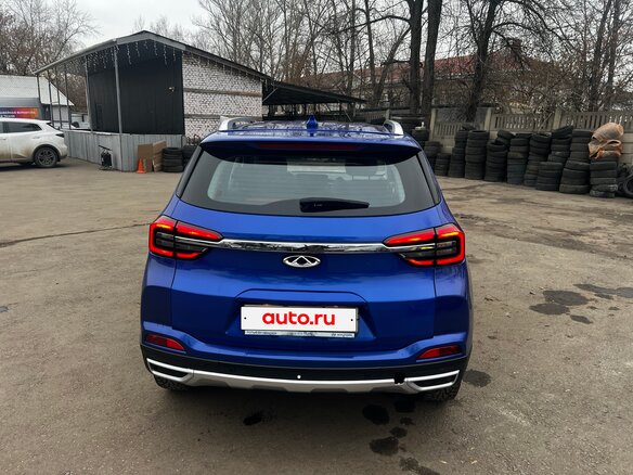 2022 Chery Tiggo 4 I Рестайлинг, синий, 960000 рублей - вид 3