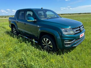 2018 Volkswagen Amarok I Рестайлинг, зелёный, 4350000 рублей, вид 4