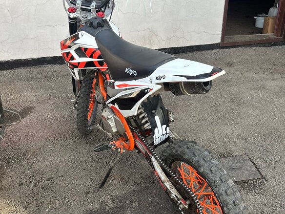 2024 Kayo Basic TT140EM, белый, 100000 рублей - вид 1
