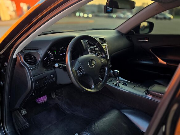 2006 Lexus IS 250 II, чёрный - вид 9