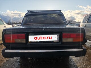 2010 Lada (ВАЗ) 2107, чёрный, 128000 рублей, вид 3