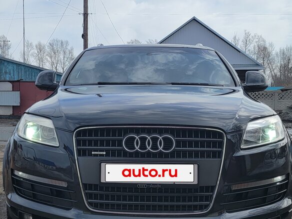 2009 Audi Q7 I (4L), чёрный, 1750000 рублей - вид 2