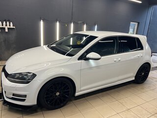 2013 Volkswagen Golf VII, белый, 1300000 рублей, вид 4