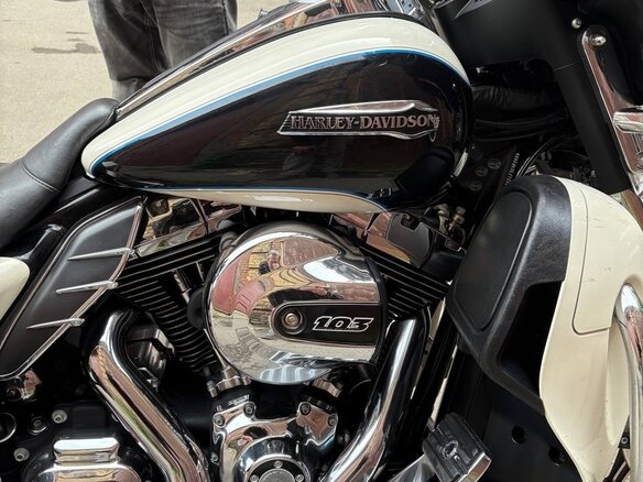 2014 Harley-Davidson Electra Glide, белый, 1350000 рублей - вид 10