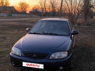 2007 Kia Spectra I Рестайлинг 2, синий, 350000 рублей, вид 2
