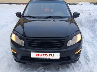 2015 Lada (ВАЗ) Granta I, чёрный, 530000 рублей, вид 4