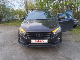 2019 Lada (ВАЗ) Vesta SW Cross I, чёрный, 745000 рублей, вид 1