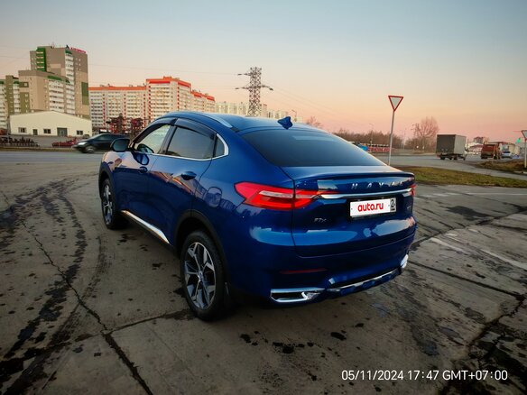 2021 Haval F7x I, синий, 2090000 рублей