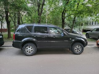 2006 SsangYong Rexton I, чёрный, 550000 рублей, вид 3