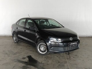 2013 Volkswagen Polo V, чёрный, 650000 рублей, вид 3