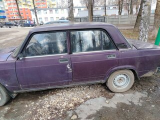 2003 Lada (ВАЗ) 2107, фиолетовый, 111111 рублей, вид 3