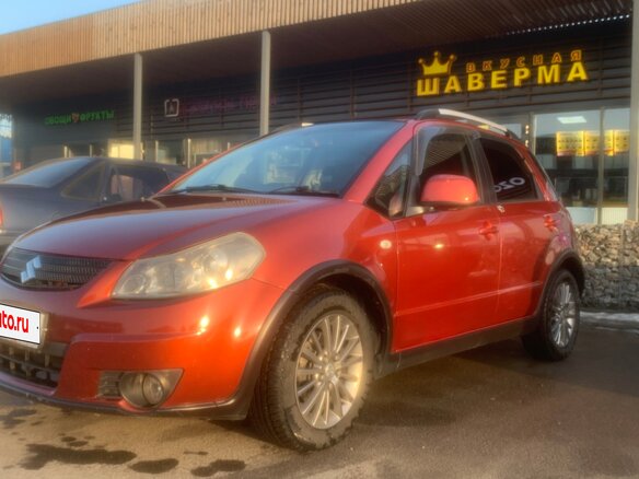 2007 Suzuki SX4 I (Classic), красный, 620000 рублей - вид 5
