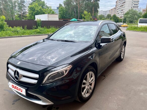 2016 Mercedes-Benz GLA 200 I (X156), чёрный, 1900000 рублей