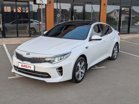 2016 Kia Optima IV, белый - вид 1