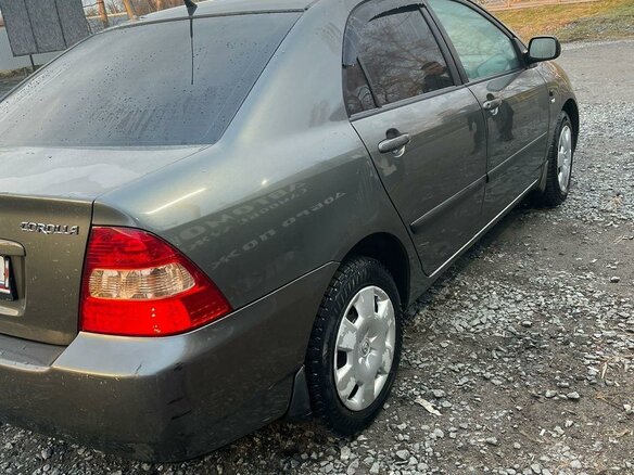 2004 Toyota Corolla IX (E120, E130), серый, 370000 рублей - вид 3