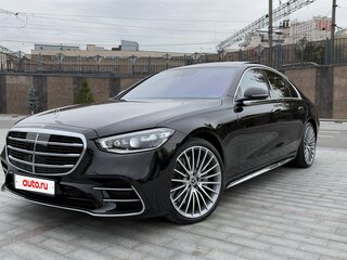 2022 Mercedes-Benz S-Класс 500 4MATIC VII (W223), чёрный, 14250000 рублей, вид 3