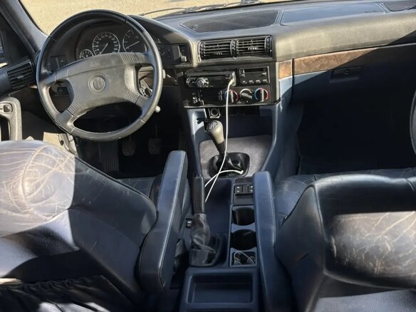 1994 BMW 5 серии 525i III (E34), чёрный, 820000 рублей - вид 9