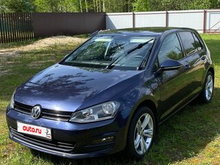 2013 Volkswagen Golf VII, синий, 1050000 рублей, вид 2