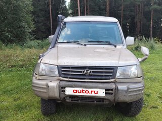 2002 Hyundai Galloper II, серый, 350000 рублей, вид 1