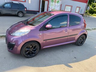 2012 Peugeot 107 I Рестайлинг, фиолетовый, 410000 рублей, вид 5